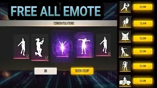 How to Get Free Emotes in Free Fire  Free Emotes in Free Fire  Free Fire Free Emote  Earn Emotes [upl. by Jacintha]