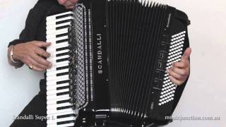 Scandalli Super L accordion demonstration [upl. by Zemaj]