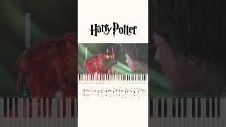 Harry Potter  Fawkes the Phoenix Piano Tutorial  Sheet Music [upl. by Hujsak]