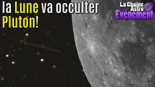 La Lune va occulter Pluton [upl. by Aretak]