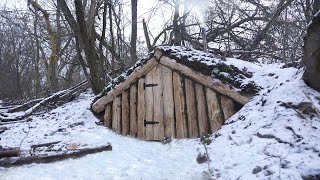 Building complete winter anglers dugout [upl. by Pietra]