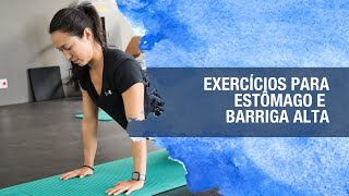 LIVE EXERCÍCIOS PARA ESTÔMAGO ALTO E BARRIGA ALTA [upl. by Ermentrude]