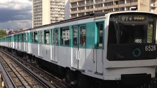 Métro ligne 1 MP 05  Château de Vincennes à La Défense 114 [upl. by Uzia534]