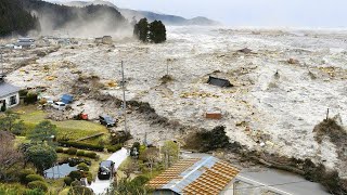 Tsunami struck Australia after the 75 magnitude earthquake at Darwin 🆘 Coastal areas are flooded [upl. by Lithea]