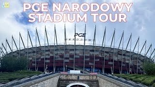 PGE Narodowy Stadium Tour in Warsaw Poland  4K [upl. by Bevan]