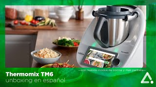 Thermomix TM6 unboxing en español con nuevos modos de cocina y más pantalla [upl. by Mitchel27]