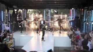 PSYs Gangnam Style Live Performance in Sydney Martin Place HD 720P [upl. by Thornton]