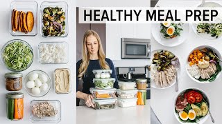 MEAL PREP  9 ingredients for flexible healthy recipes  PDF guide [upl. by Lawlor]