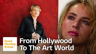 Sharon Stones NearDeath Experience Depicted In Art [upl. by Harihat]