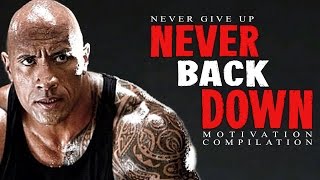 Best Motivational Speech Compilation EVER 6  NEVER BACK DOWN  30Minute Motivation Video [upl. by Hsac]