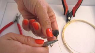 How To Wire Wrap Briolettes or Drops [upl. by Adnirak]