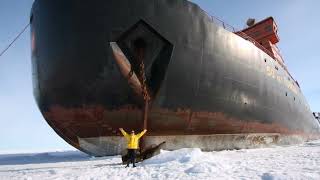 images from North Pole July 25 2008  icebreaker [upl. by Aneen]