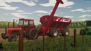 SEGUIMOS CON EL TRIGO  CAP21 fs22 argentinaestancia la tranquera [upl. by Ahsinnek]