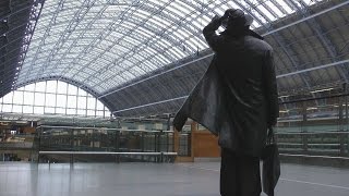 London St Pancras Kings Cross amp Paddington Railway Stations 9th amp 13th January 2013 John Betjeman [upl. by Routh]