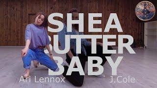 SHEA BUTTER BABY  ARI LENNOX JCOLE I Mellin Choreography [upl. by Lyram]