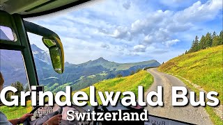 Switzerland Bus Tour Valleys to Mountains The Breathtaking Grindelwald Bus Experience [upl. by Leamhsi]