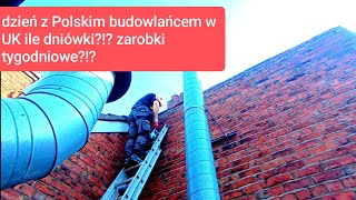 Ile zarabia polski budowlaniec w UK Zobaczmy jak wygląda taki dzień👷🛠️💪polacyzagranica emigracja [upl. by Lamson]