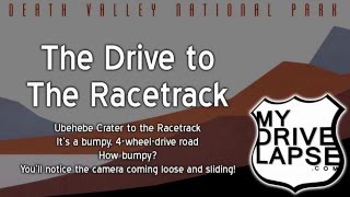 Drive to the Racetrack Death Valleys Rough 4x4 Road to Roaming Rocks [upl. by Kazim]