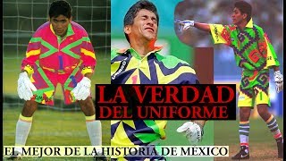 Jorge Campos LA VERDAD sobre su UNIFORME  Portero o delantero atajadas o Goles [upl. by Enoved]