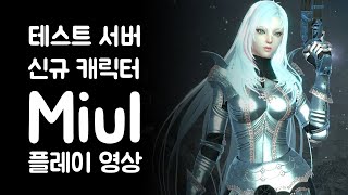 마영전 신캐 미울 테섭 팔라 다크나이트닼나 Vindictus New Character Miul Play  Korea Test Server [upl. by Lusar]