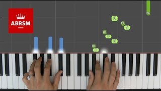 Allegretto grazioso  ABRSM Piano Grade 3 2019 amp 2020 B2  Synthesia live keys tutorial [upl. by Divaj837]