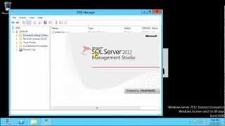 How to Install SQL Server 2012 Express and SQL Server Management Studio 2012 Express [upl. by Yelsnya]