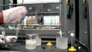 Nitration of Methyl Benzoate part I CHEM2050 [upl. by Diarmuid87]