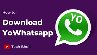 How to download Yowhatsapp in 2021 download Yowhatsapp in 2021 [upl. by Savart]