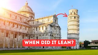 How and why did the Leaning Tower of Pisa actually lean [upl. by Oznohpla]