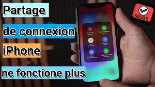 Partage de connexion iPhone ne fonctionne pas  Réparer rapidement [upl. by Haissem]