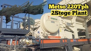 Metso 220 Tph 2Stege Plant [upl. by Ivers]