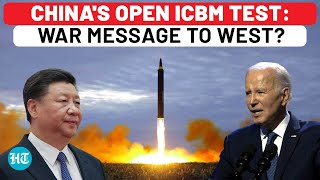 Chinas FirstIn40Years Missile Test A PreWar Message To West  ICBM  USA  Taiwan [upl. by Holbrook]