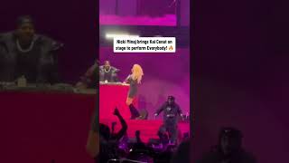 Nicki Minaj peforms quotEverybodyquot Live with Kai Cenat 👀🔥 [upl. by Ramyar]