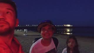 Worthington UK Flying DJI Phantom drone on the beach Pilot Grif copilots Alina Max amp Rus 🎡 [upl. by Sinned]