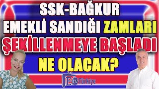 Zamlar Şekillenmeye Başladı SSK BAĞKUR EMEKLİ SANDIĞI Ne Olacak [upl. by Hodge]