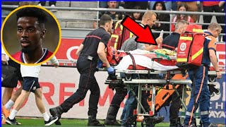 Angel gomes injury 🔴 ExMan Utd midfielder Angel Gomes in hospital after head injury [upl. by Hafinah]