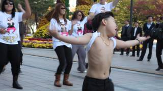 Gangnam Style Experience with Little Psy French KPop Fans in Seoul [upl. by Sibylla]