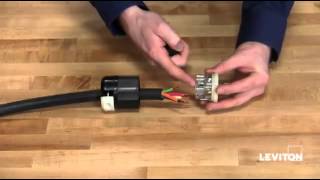 How to install a Leviton Industrial Locking Wiring Device [upl. by Benedikt279]