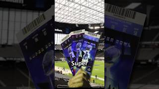 I bought the CHEAPEST SUPER BOWL TICKET 😭 🏈 superbowl2024 superbowllviii nfl businessideas [upl. by Nivre100]