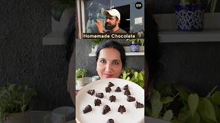 Gym Coach Nitesh Sonis Homemade Chocolate Recipe shorts [upl. by Atiuqad984]