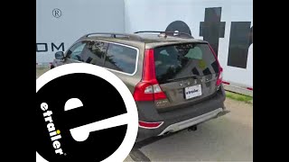 etrailer  How to Install Curt Trailer Hitch Receiver on your 2013 Volvo XC70 [upl. by Nnhoj]