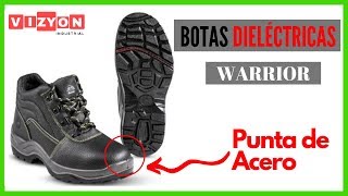 ZAPATOS de seguridad PUNTA DE ACERO Bata modelo Warrior [upl. by Hanala588]