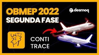 RESOLUÇÃO QUESTÃO DO AVIÃO DA OBMEP 2022 2ª FASE [upl. by Ras785]