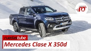 Mercedes X350d  Primera prueba  Test  Review en español [upl. by Cire3]