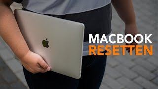 Je MacBook resetten naar fabrieksinstellingen zo doe je dat [upl. by Horvitz]