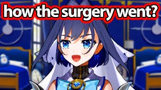 Kronii Talks About Her Surgery and What She Experienced 【Ouro Kronii  Hololive EN】 [upl. by Philbrook]