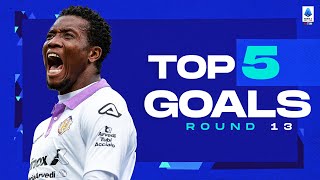 Okereke with a pure gem  Top 5 Goals by cryptocom  Round 13  Serie A 202223 [upl. by Wampler]