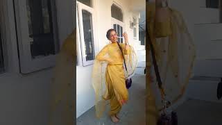 Gaddi te punjab ghuma de haaniya Dance cover 💞punjabisong [upl. by Ellinad458]