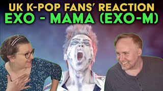 EXO  Mama  EXOM Version  UK KPop Fans Reaction [upl. by Sivla]