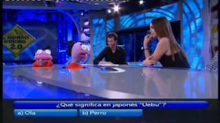 El Hormiguero  Clases de japonés con Elena Furiase [upl. by Ahsikal278]